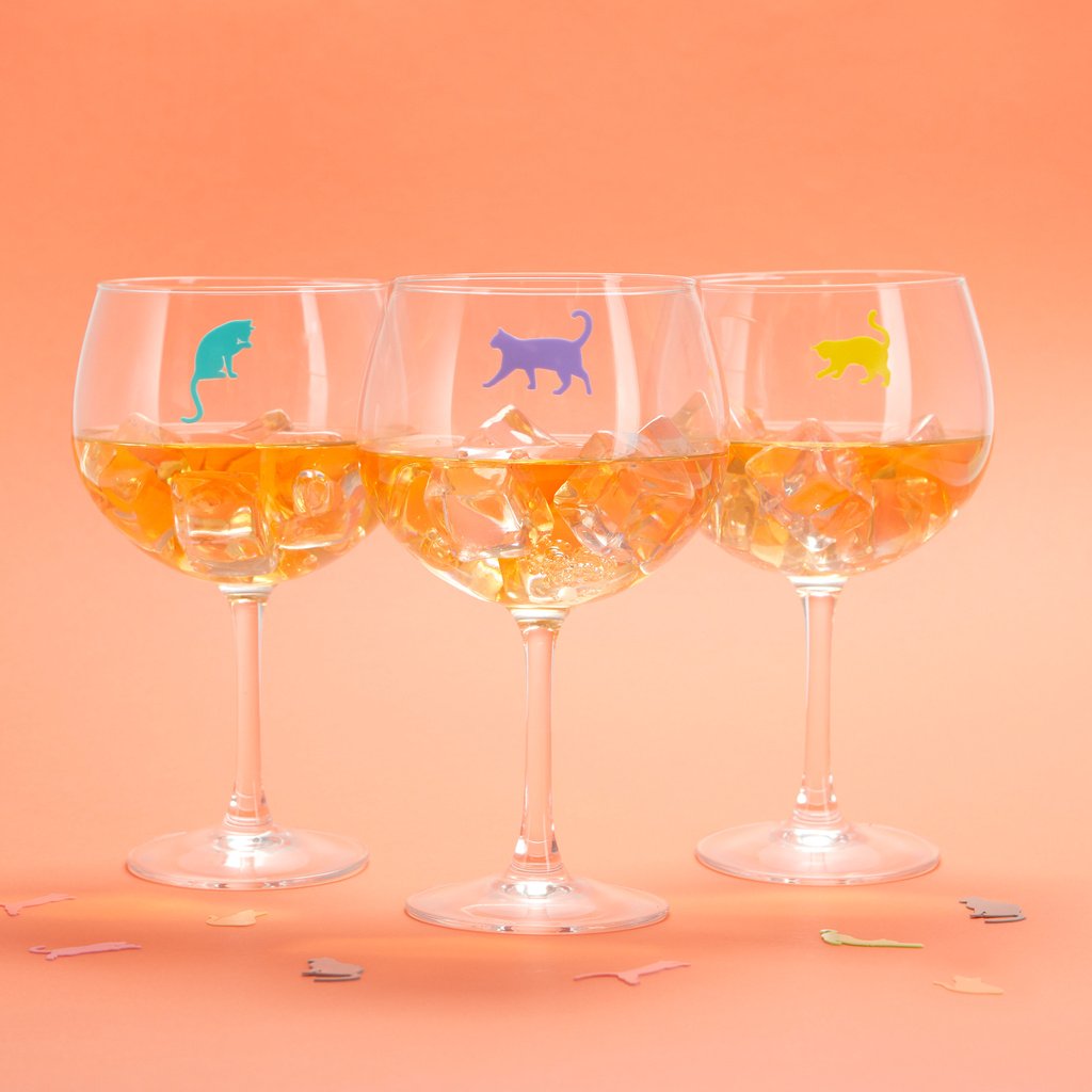 Balvi Katten markers voor je glazen