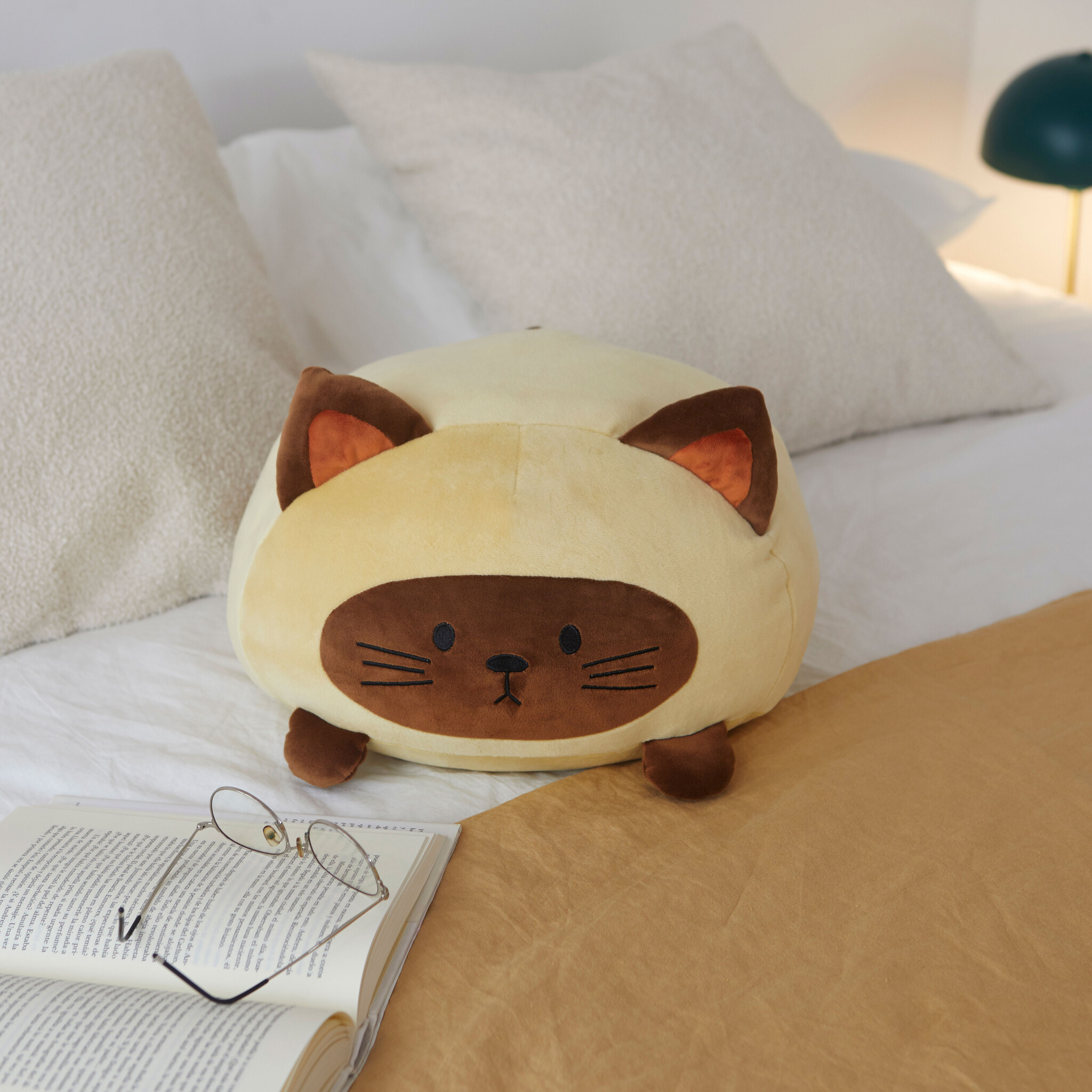 Balvi Siamese kattenknuffel of kussen