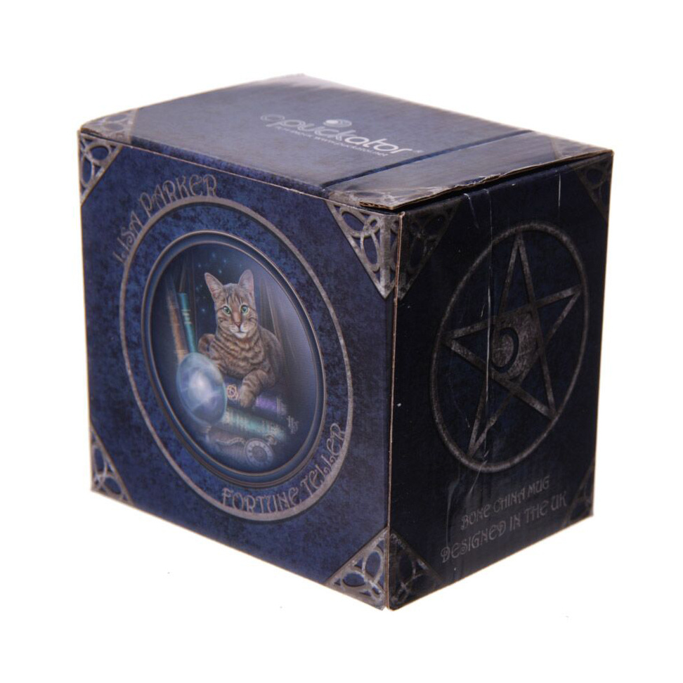 Lisa Parker Waarzegster Kat Porselein Mok