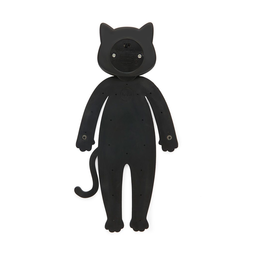 Balvi Leeslamp Meow zwart silicone