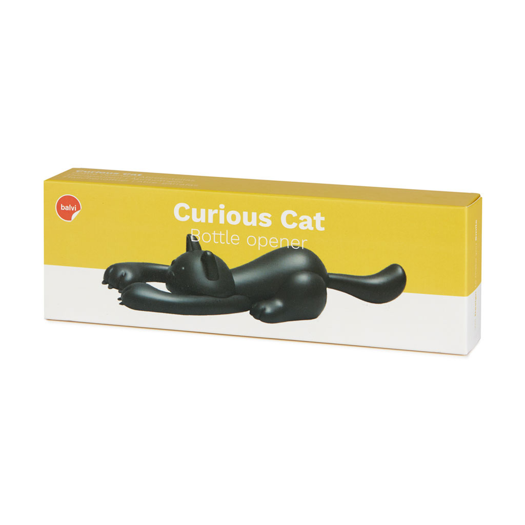 Balvi Curious Cat flesopener