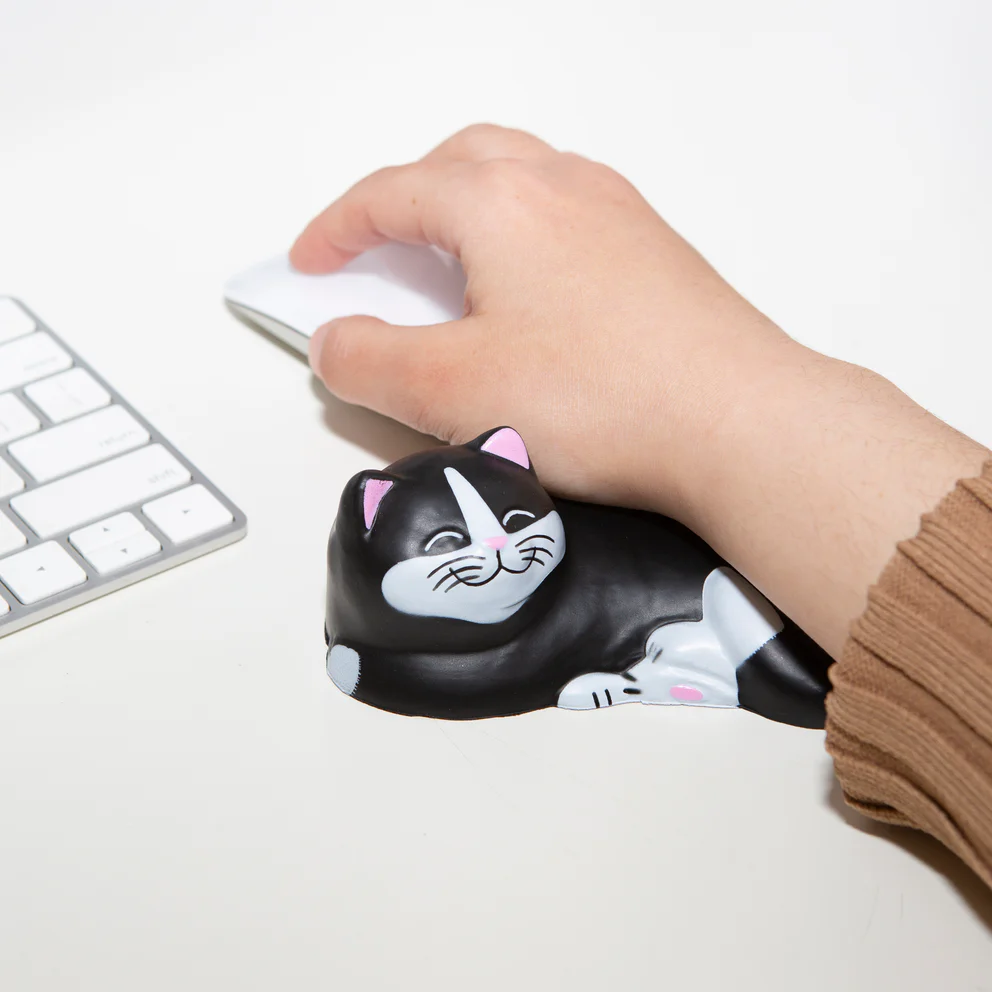 Kikkerland Kikkerland cat wrist rest