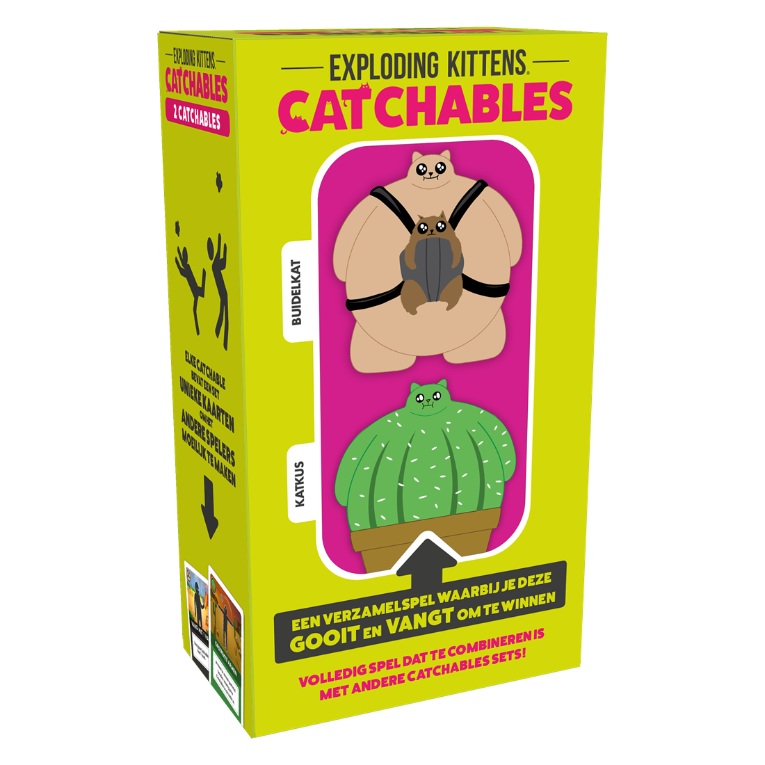 Exploding Kittens Exploding Kittens Catchables - Katkus & Buidelkat