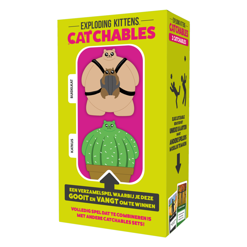 Exploding Kittens Exploding Kittens Catchables - Katkus & Buidelkat