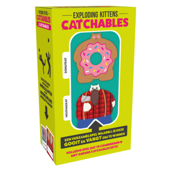 Exploding Kittens Exploding Kittens Catchables - Houthakkat & Donutkat