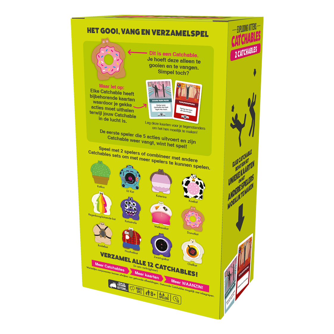 Exploding Kittens Exploding Kittens Catchables - Houthakkat & Donutkat