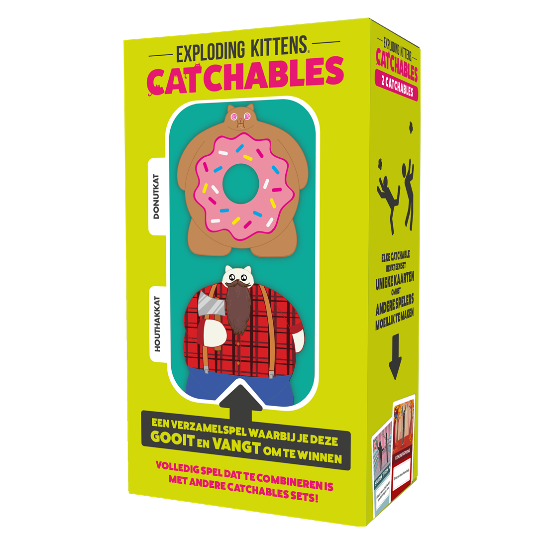 Exploding Kittens Exploding Kittens Catchables - Houthakkat & Donutkat