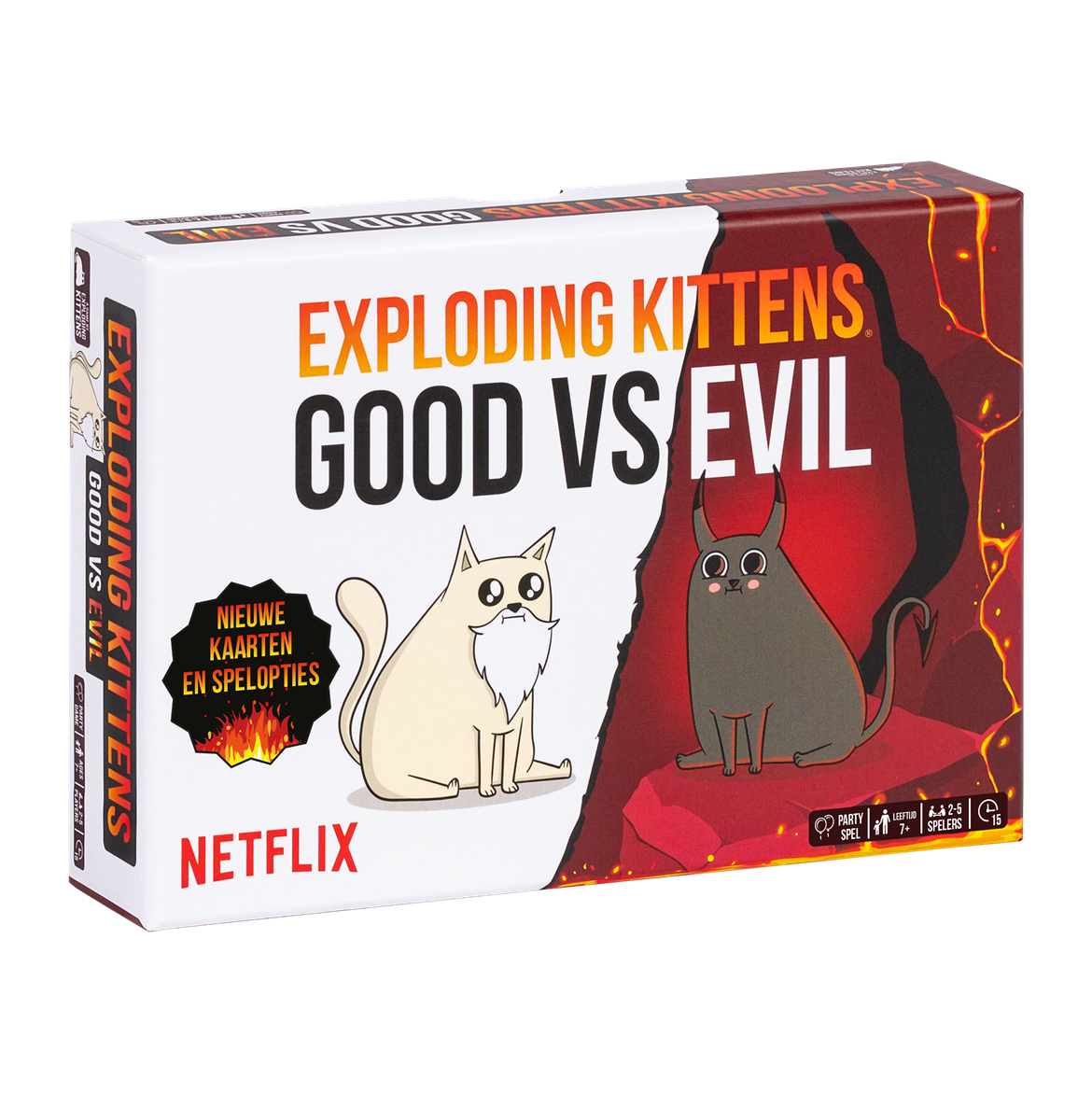 Exploding Kittens Good vs Evil - Kat & Bakkie
