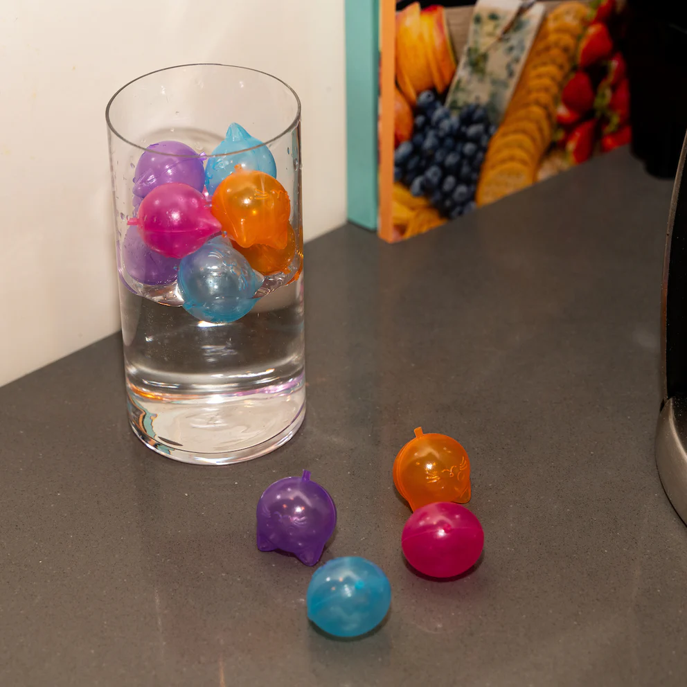 Kikkerland Herbruikbare ijsblokjes in kattenvorm