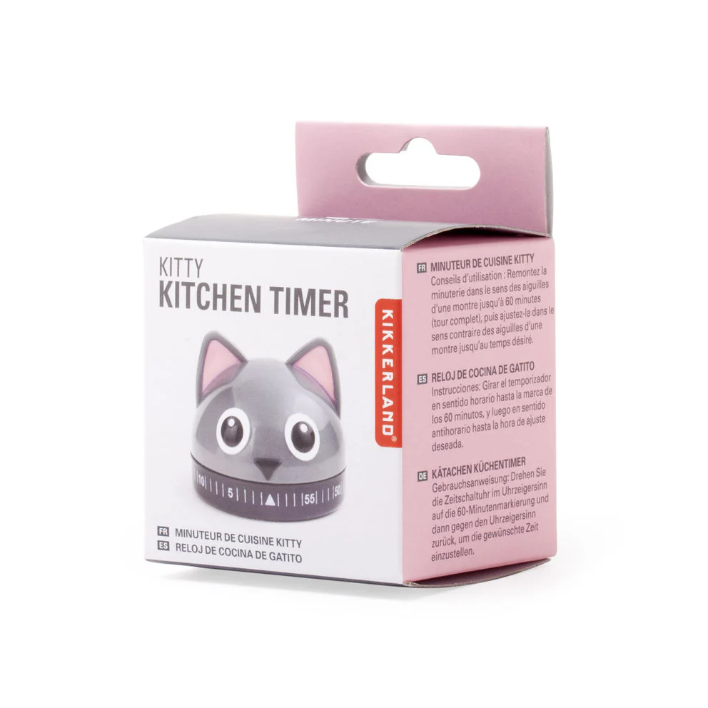 Kikkerland Kikkerland Kitchen Timer Cat