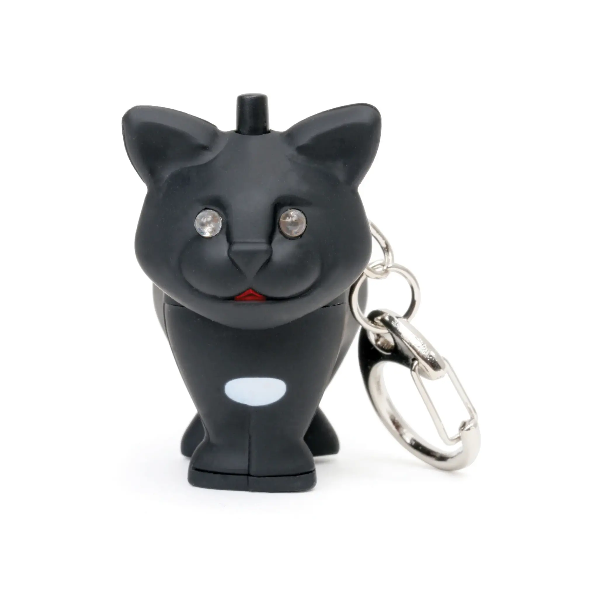 Kikkerland Kikkerland Cat Led Keychain