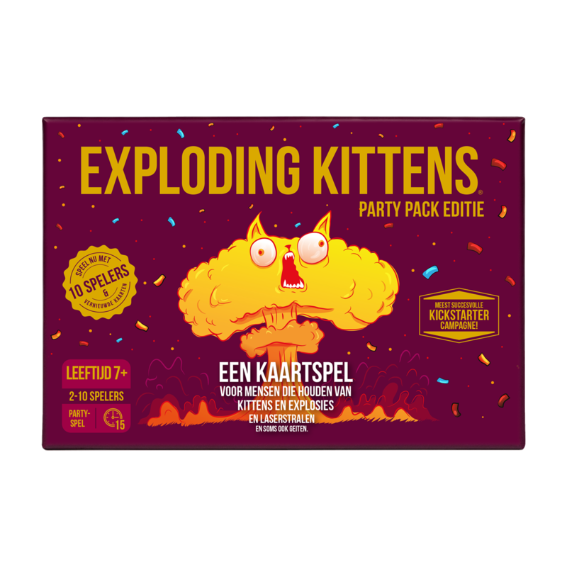 Exploding Kittens Exploding Kittens Party Pack NL