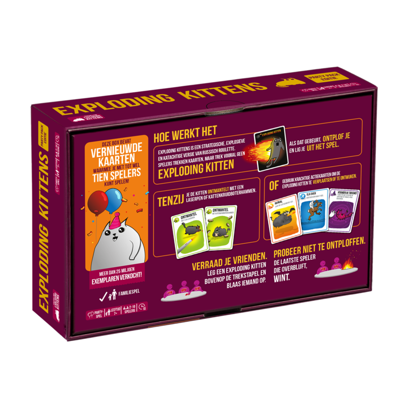 Exploding Kittens Exploding Kittens Party Pack NL