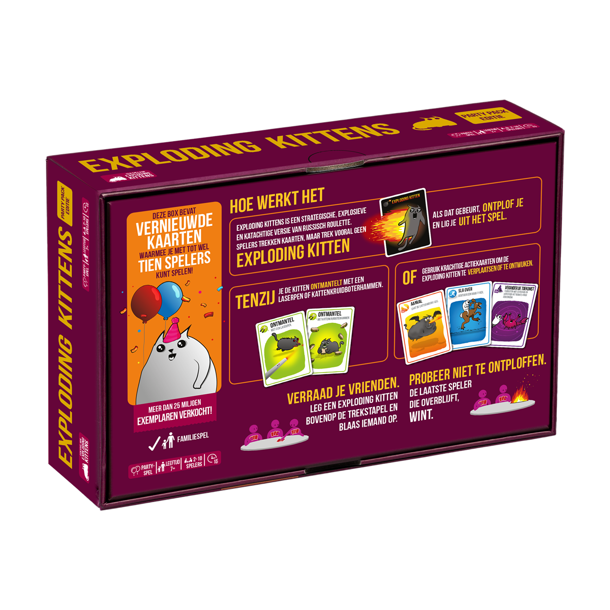 Exploding Kittens Exploding Kittens Party Pack NL