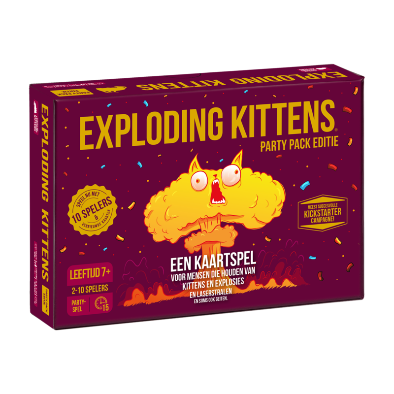 Exploding Kittens Exploding Kittens Party Pack NL