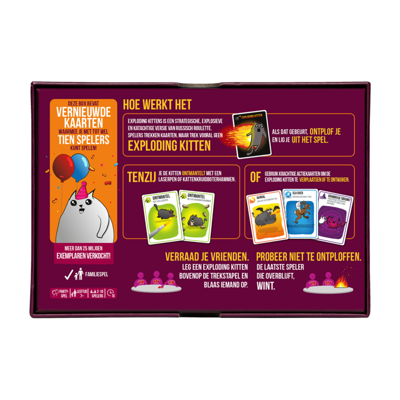 Exploding Kittens Exploding Kittens Party Pack NL