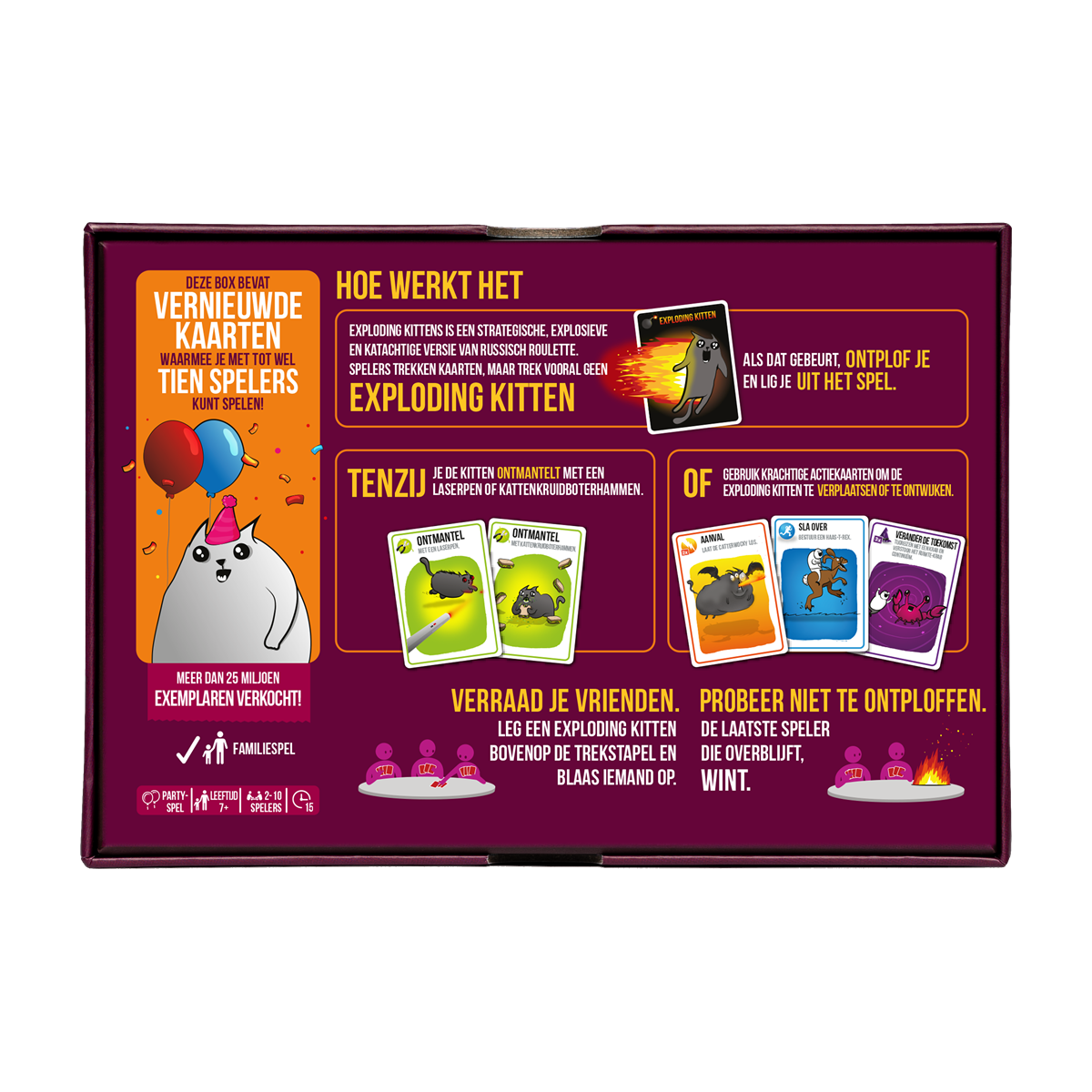 Exploding Kittens Exploding Kittens Party Pack NL