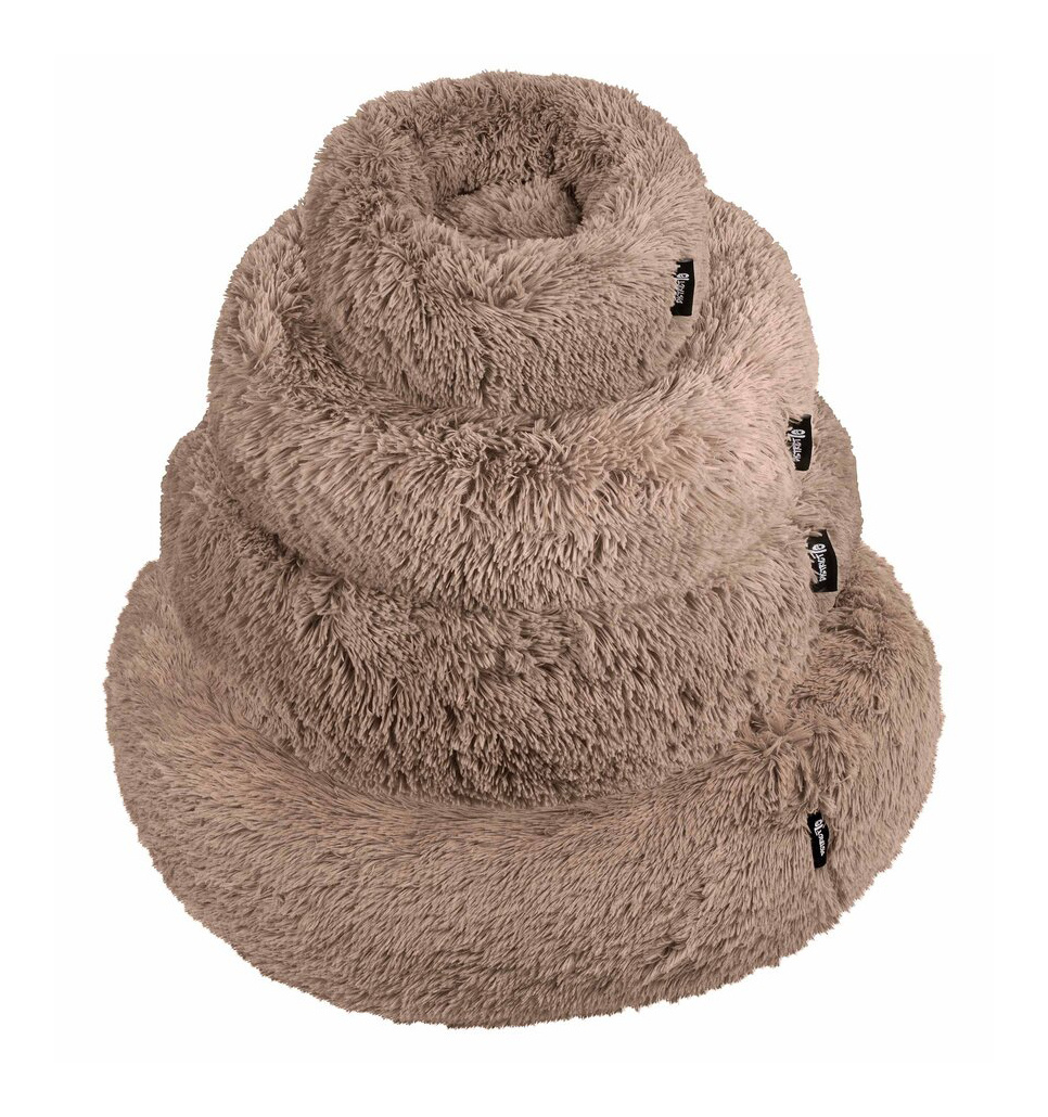 Donut kattenmand met een afritsbare hoes