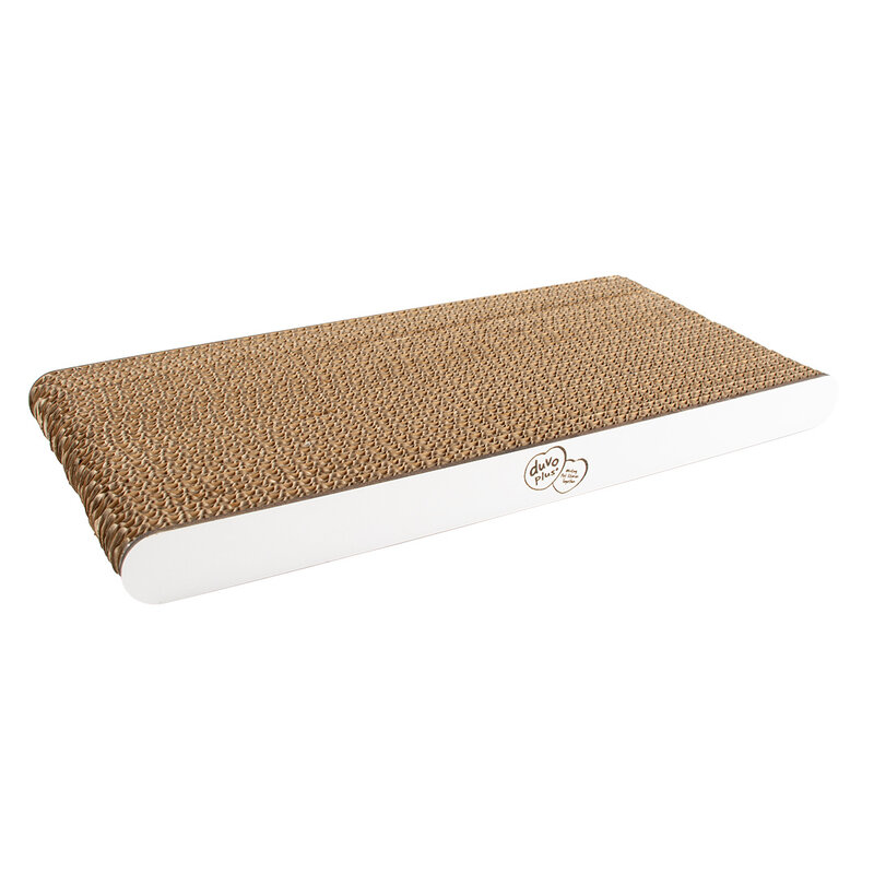 Duvoplus Kartonnen krabplank met catnip