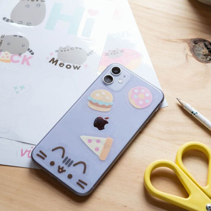 Pusheen Pusheen set met herbruikbare stickers