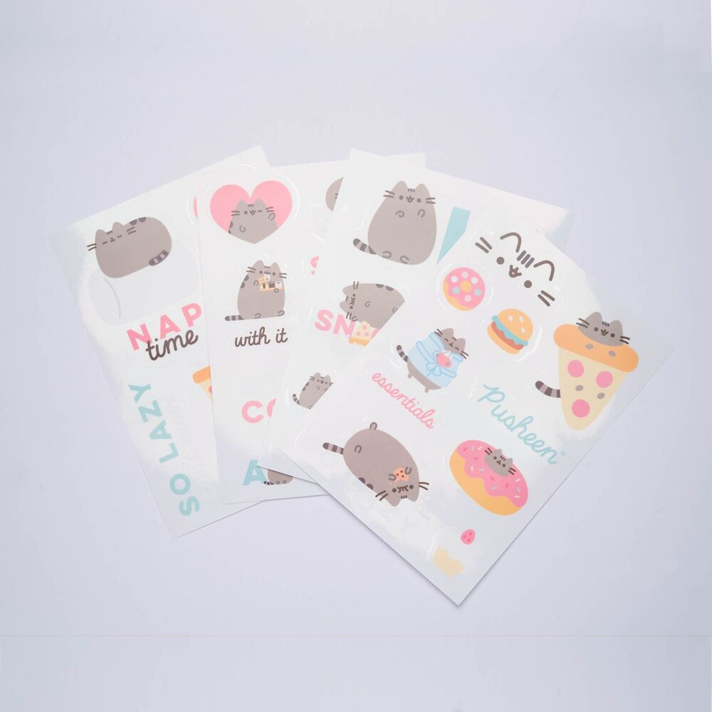 Pusheen Pusheen set met herbruikbare stickers