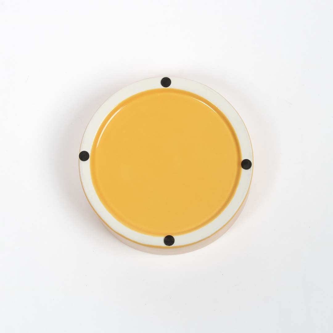 Coockoo Coockoo Eetkom SMILEY Geel