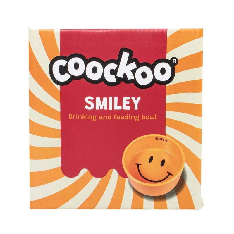 Coockoo Coockoo Eetkom SMILEY Geel