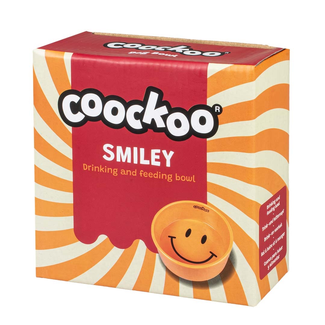 Coockoo Coockoo Eetkom SMILEY Geel