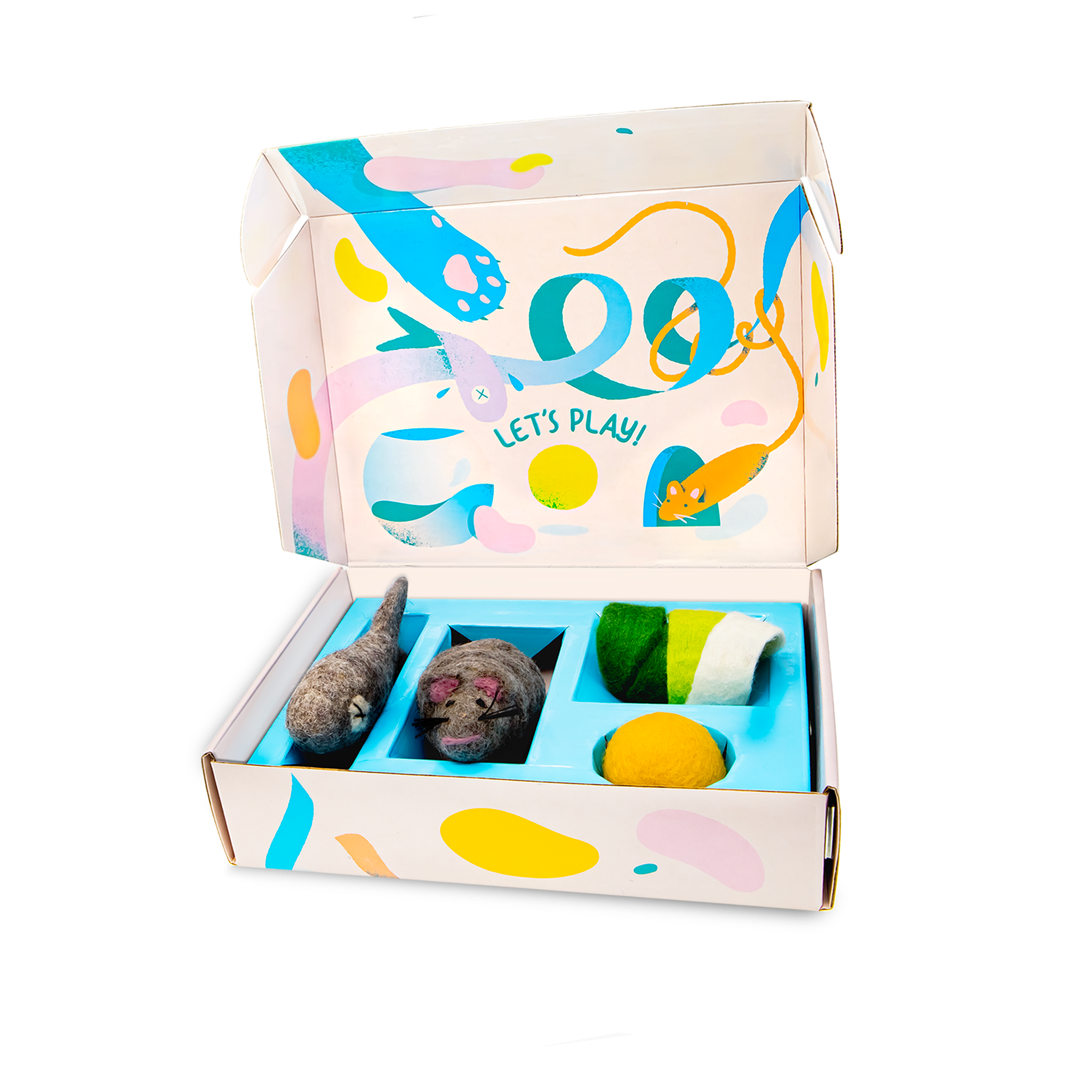 Mimis Daughters Mimis Daughters Giftbox Woolie Cat