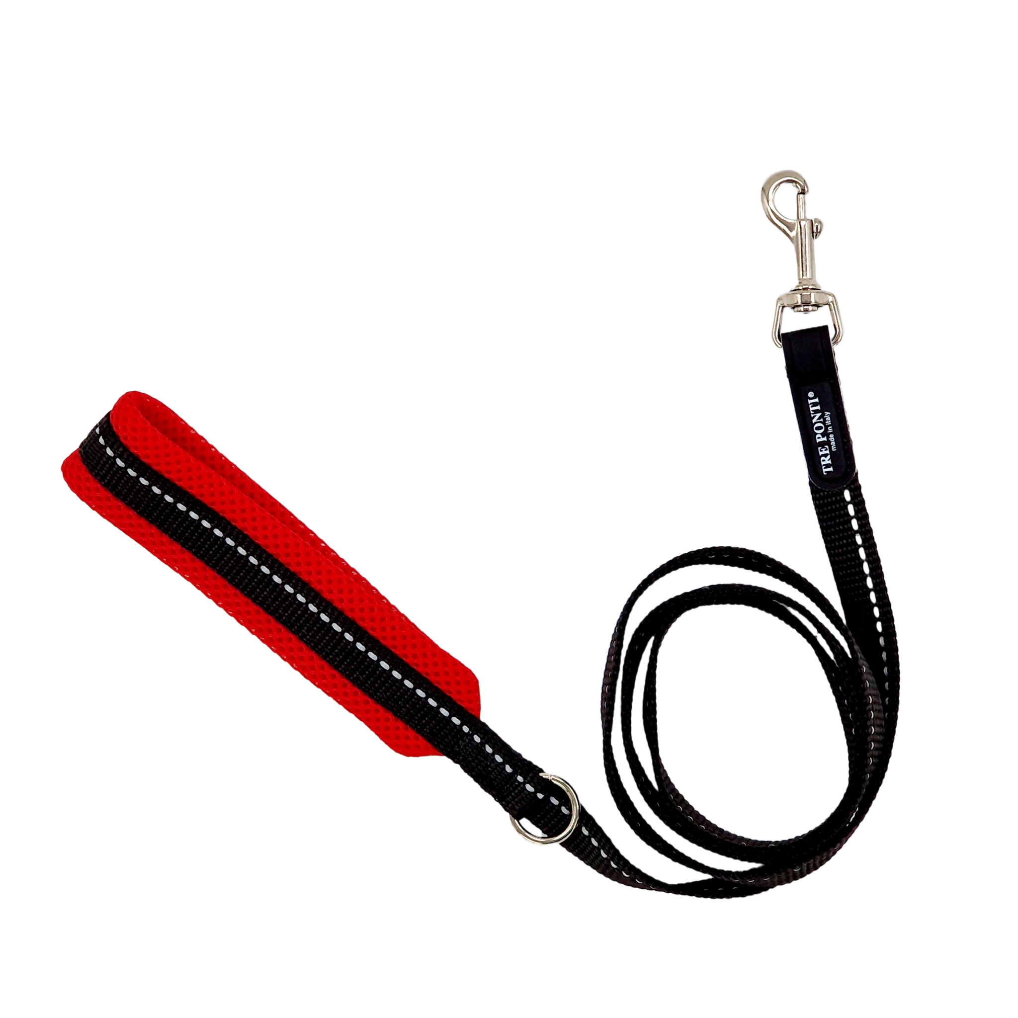 Tre Ponti Tre Ponti wandellijn 125 cm - rood