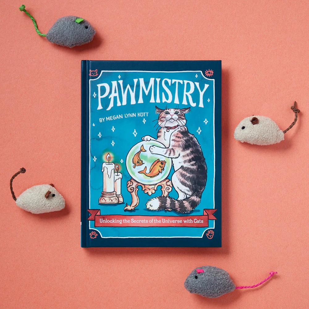 Chronicle Books Pawmistry:  Unlocking the Secrets of the Universe with Cats – Megan Lynn Kott