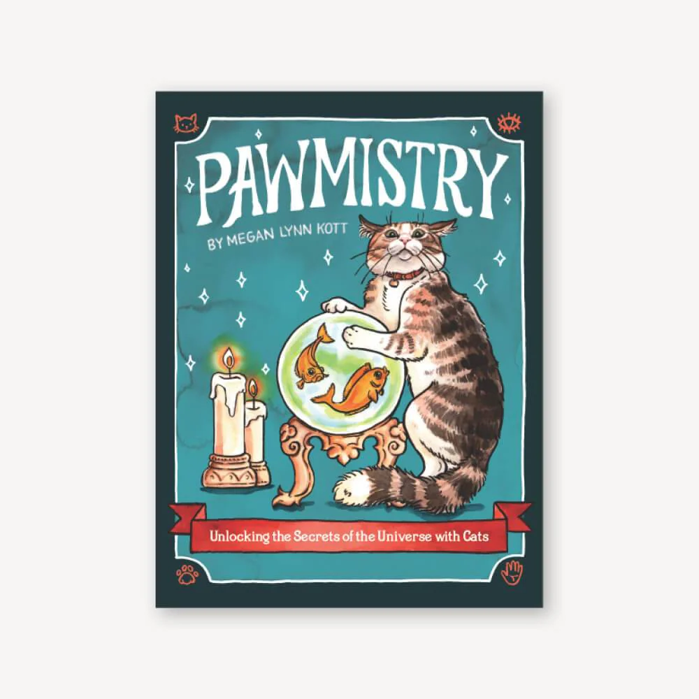 Chronicle Books Pawmistry:  Unlocking the Secrets of the Universe with Cats – Megan Lynn Kott