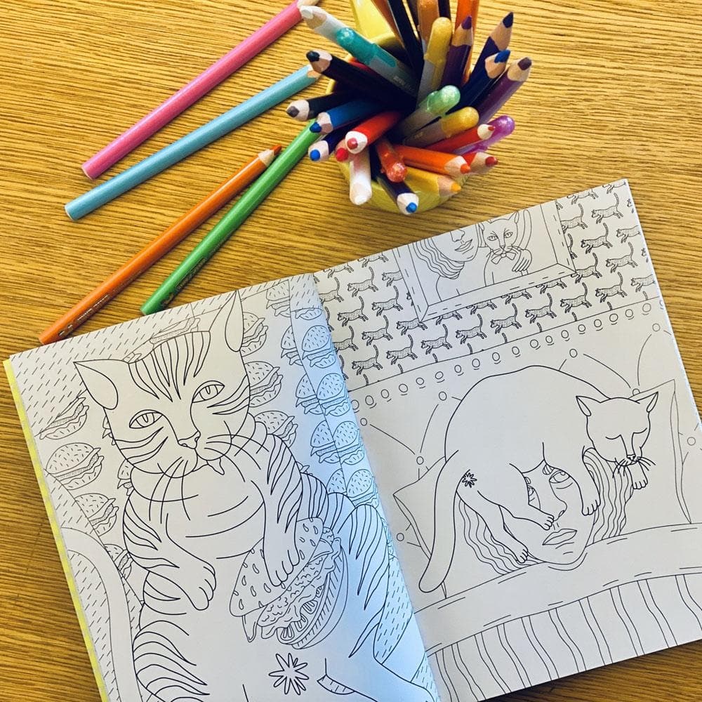 Chronicle Books The Cat Butt Coloring and Activity Book