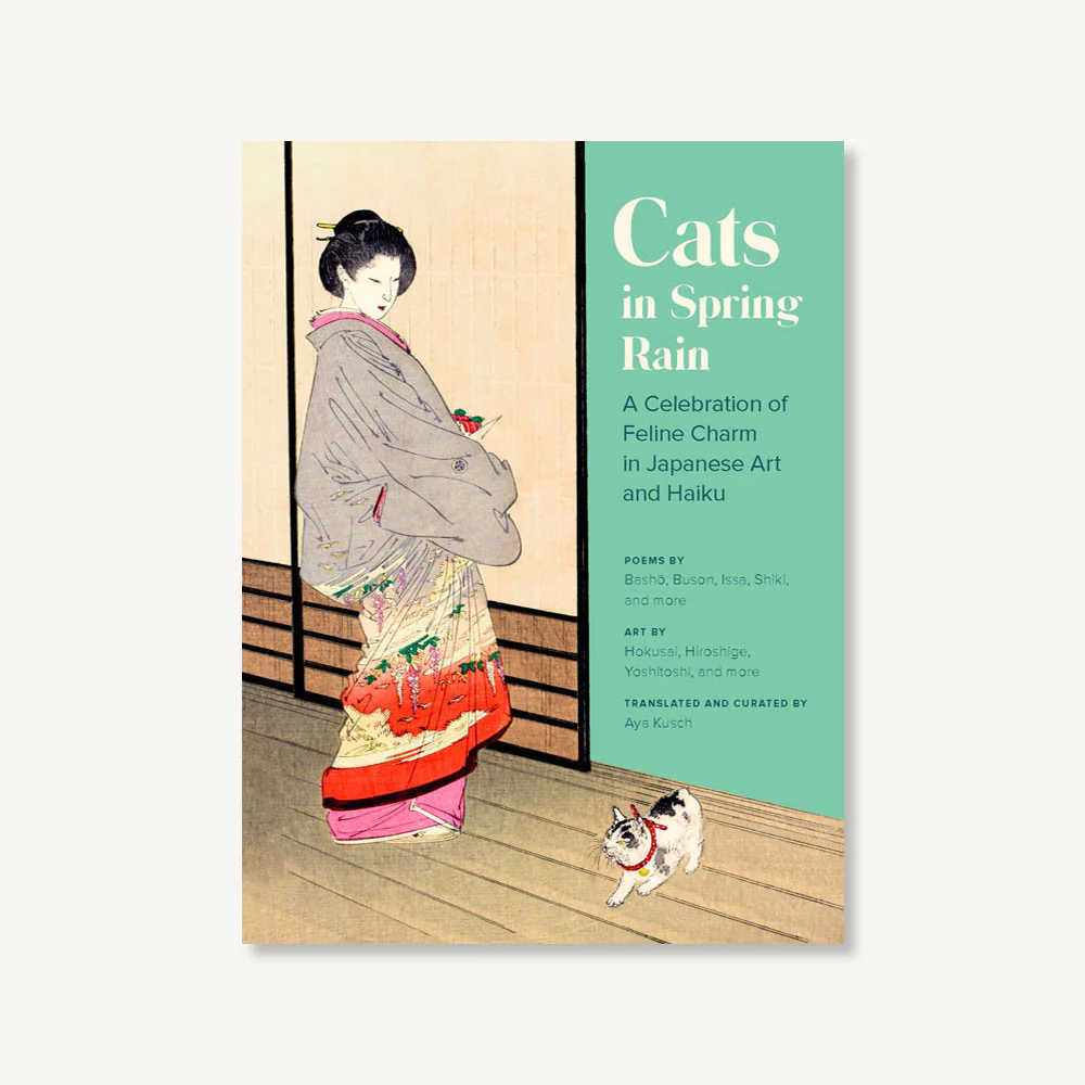 Chronicle Books Cats in Spring Rain – Japanese Art and Haiku
