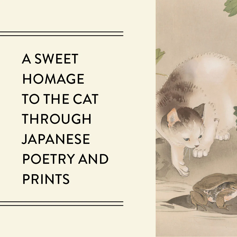 Chronicle Books Cats in Spring Rain – Japanese Art and Haiku