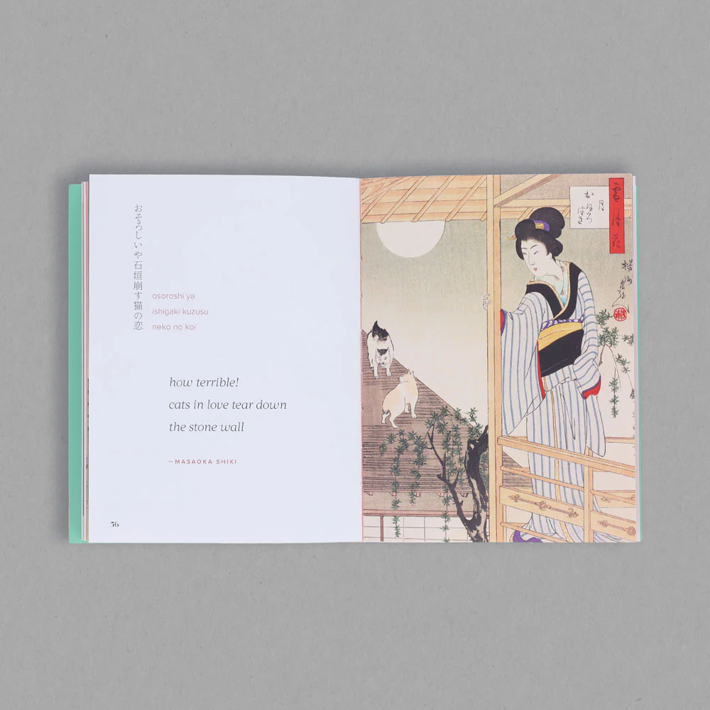 Chronicle Books Cats in Spring Rain – Japanese Art and Haiku