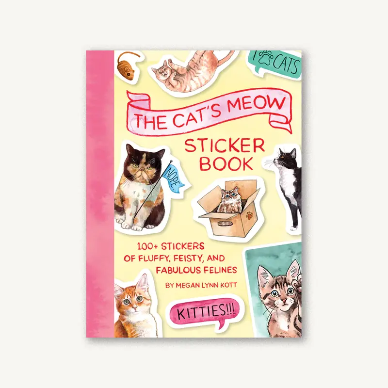 Chronicle Books The Cat’s Meow Sticker Book