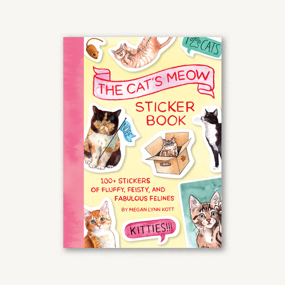 Chronicle Books The Cat’s Meow Sticker Book
