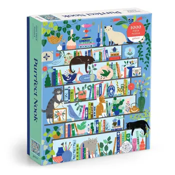 Galison Purrfect Nook 1000 piece puzzle