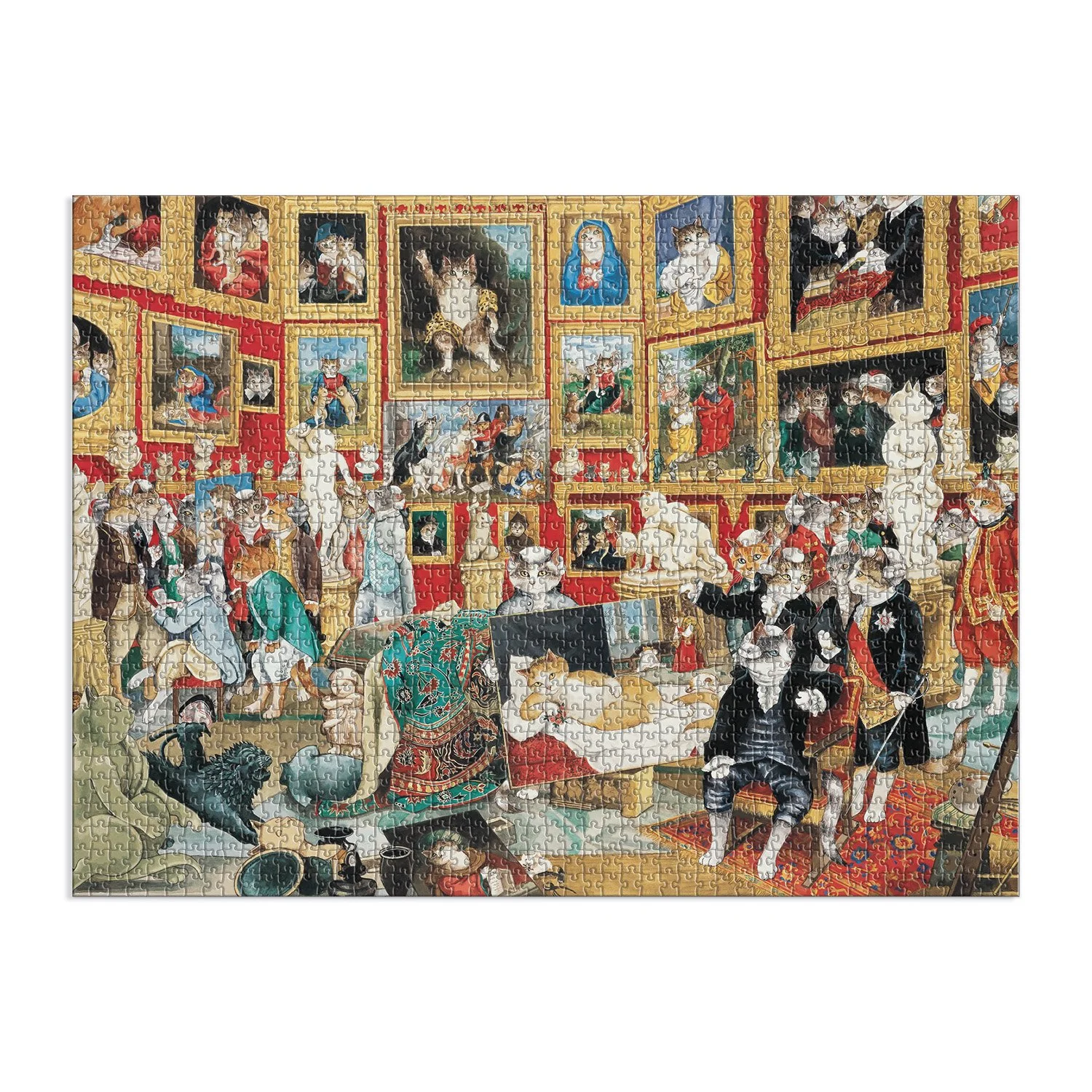 Galison Kattenpuzzel 'Tribuna of the Uffizi'