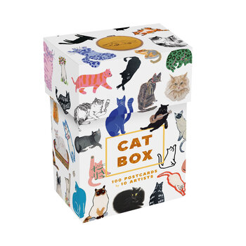 Cat Box:  100 Postcards by 10 Artists