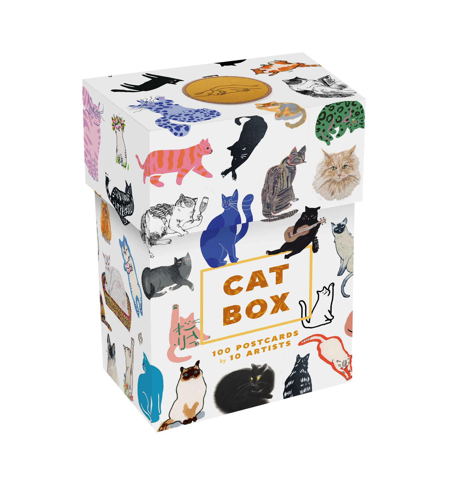 Cat Box:  100 ansichtkaarten van katten