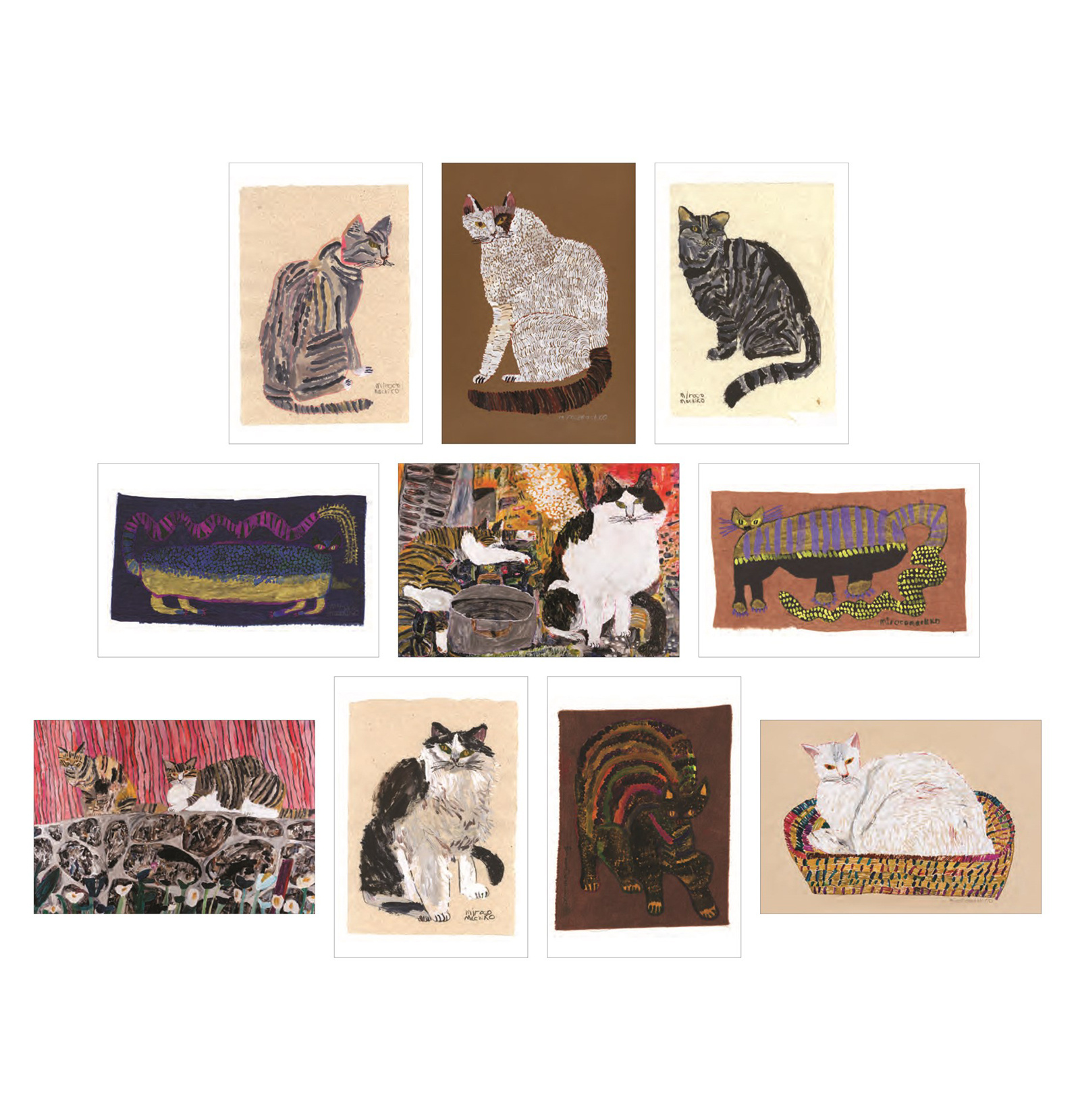 Cat Box:  100 ansichtkaarten van katten