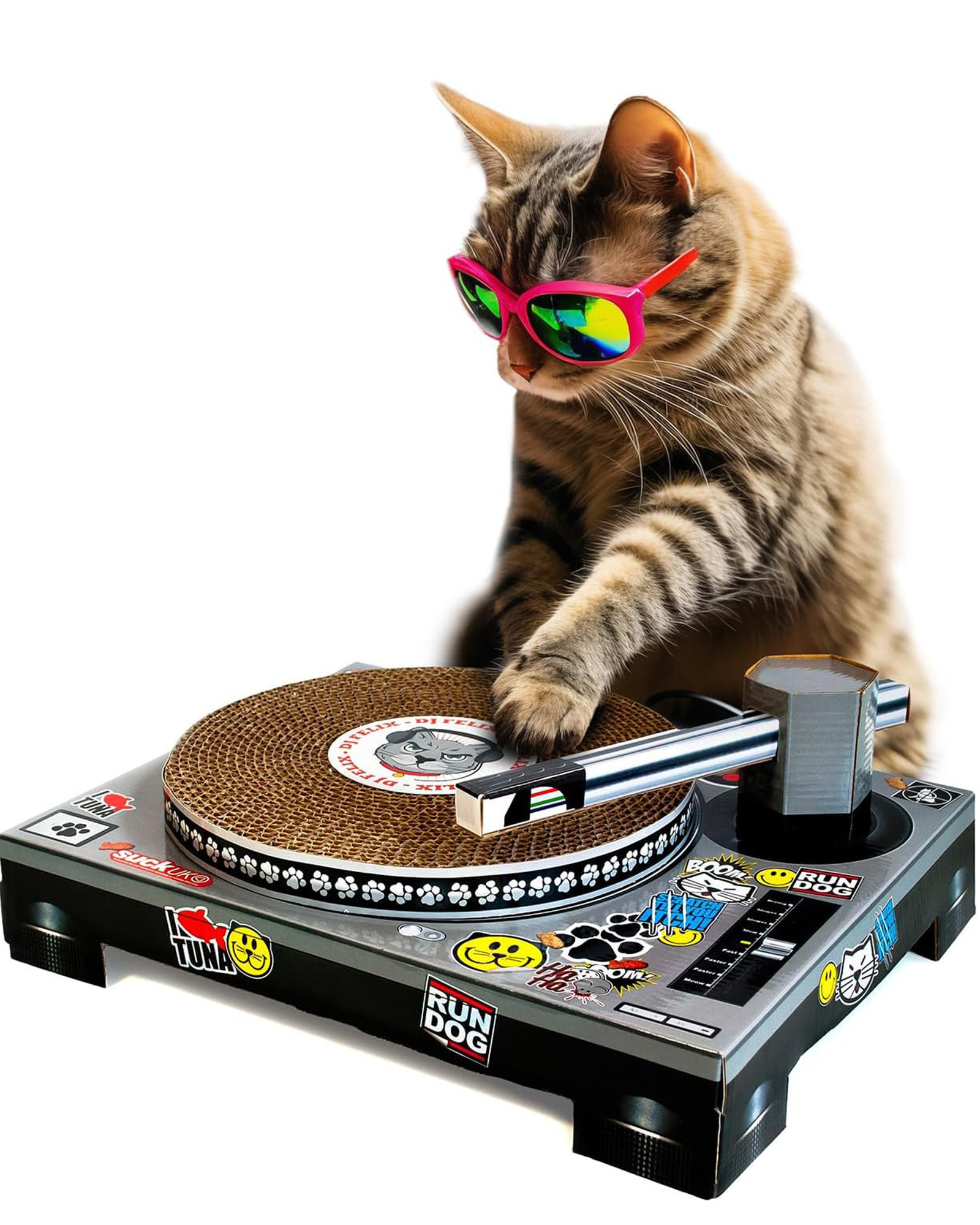 Suck UK Cat Scratch Turntable