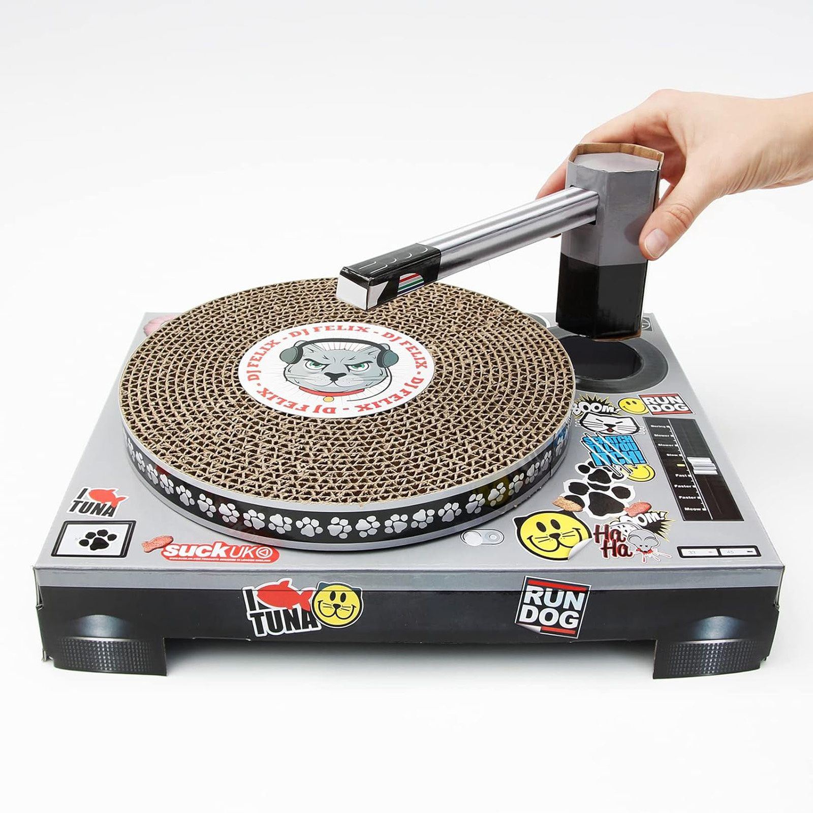 Suck UK Cat Scratch Turntable