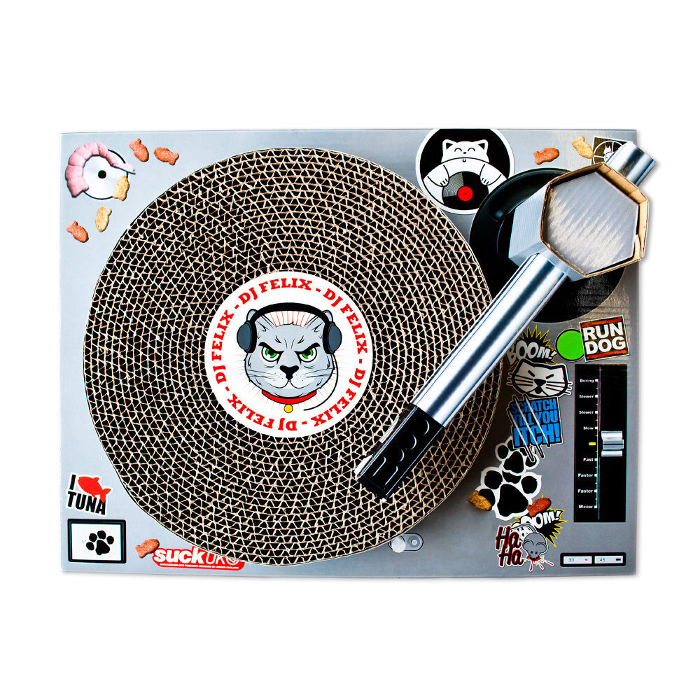 Suck UK Cat Scratch Turntable