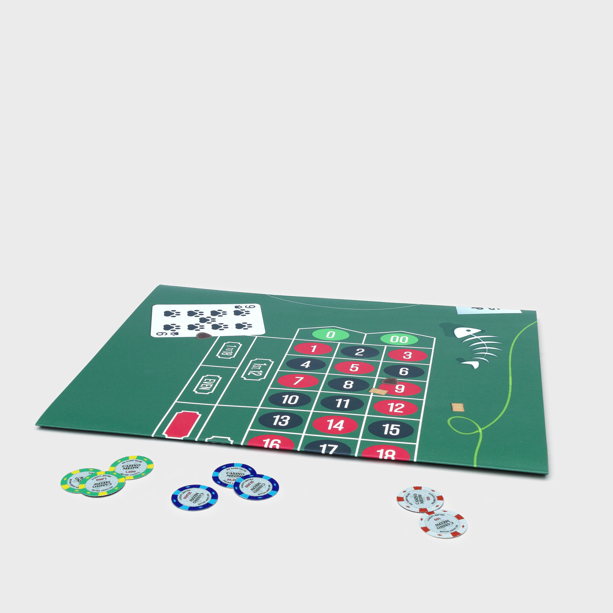 Suck UK SUCK UK Cat Roulette Scratcher