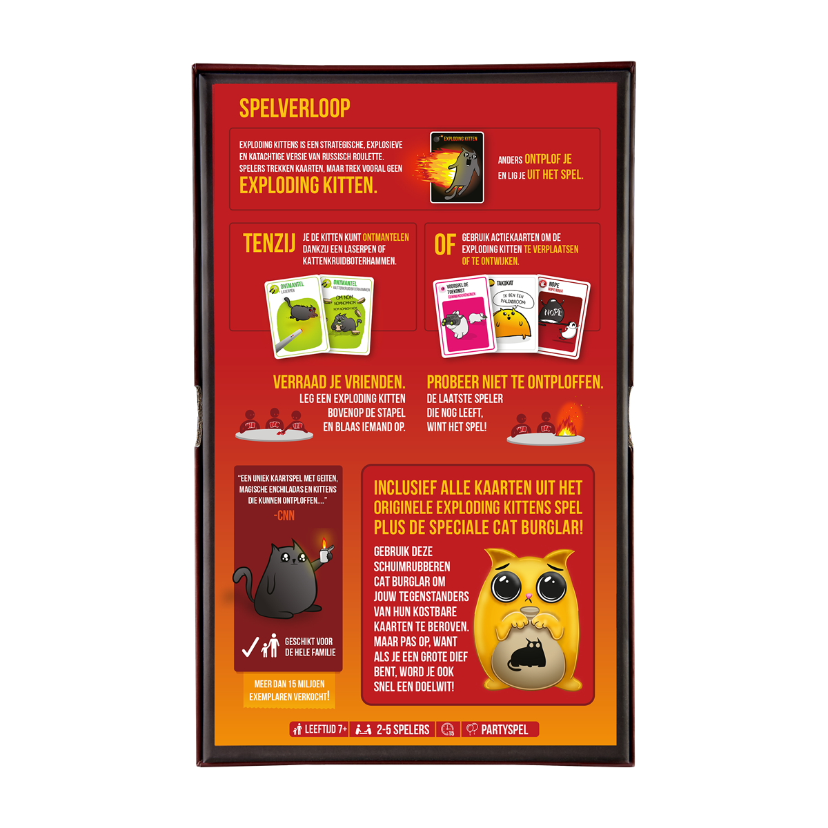 Exploding Kittens Exploding Kittens – Cat Burglar editie