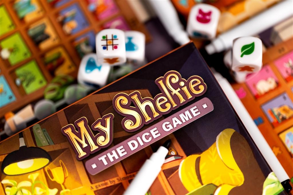 My shelfie – the dice game