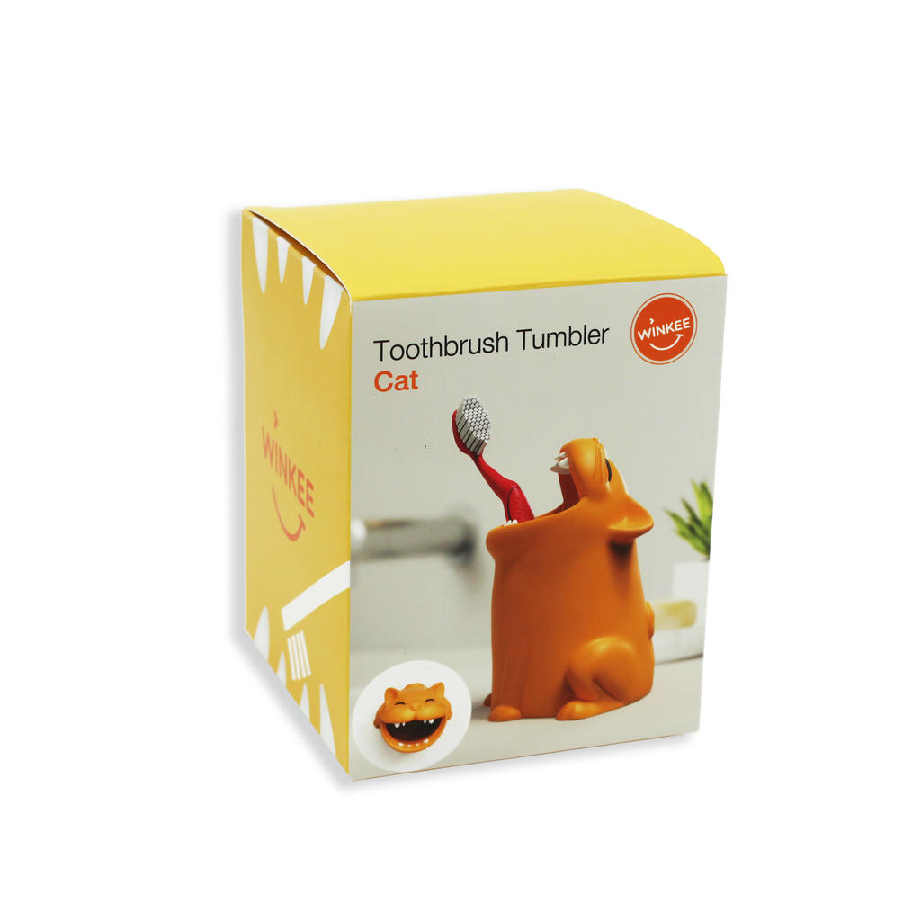 Winkee Winkee tandenborstelhouder in kattenvorm